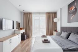 White Apartment in 12 Floor Images