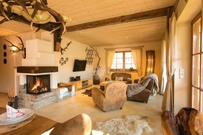 Luxus Ferienhäuser Chalets zum Ilsetal mit Kamin & Sauna in Ilsenburg im Harz Images_1