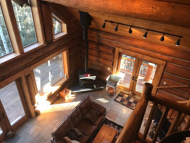 Palmer Peak REAL Log Mountain Escape on 5 acres Images_3