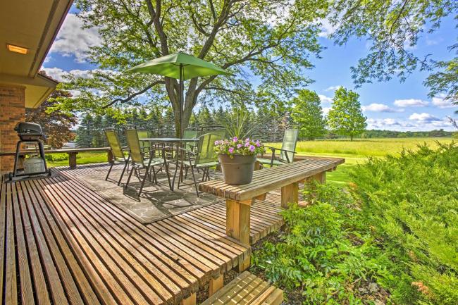 Family Home with Game Room about 8 Mi to Traverse City Images