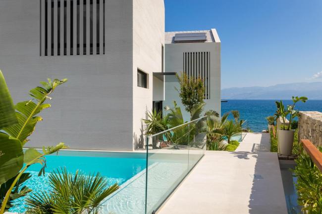 Luxury Beachfront Villa Sutivan 2 with private heated pool at the beach in Sutivan - Brac Images_3