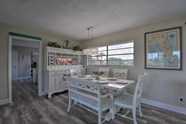 Eclectic Escape with Pool Walk to Ormond Beach Images_3