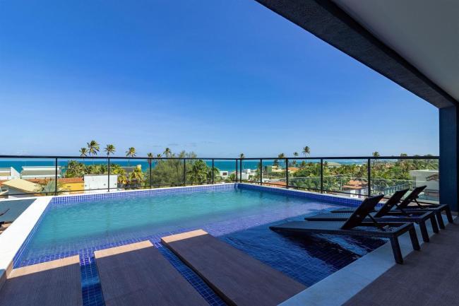 Flat em Porto de Galinhas com excelente localização e vista para o mar por Carpediem Images_4