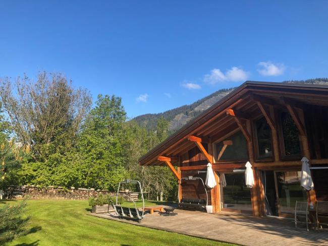 Chalet de 5 chambres a Praz sur Arly avec magnifique vue sur la montagne jardin amenage et WiFi a 300 m des pistes Images_1