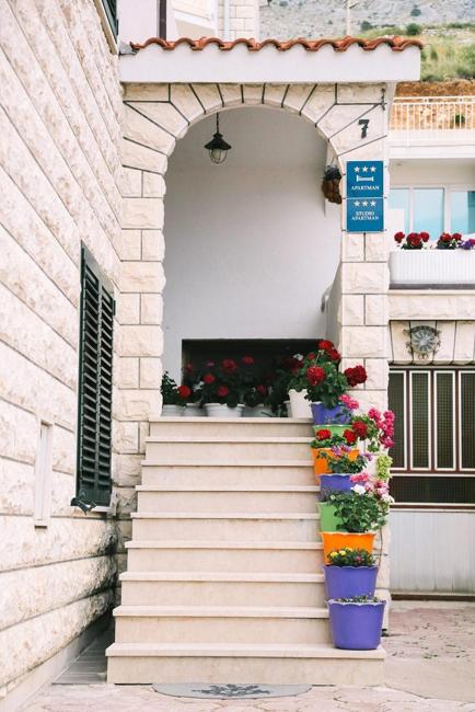 Studio Apartment in Duce with Sea View, Terrace, Air Conditioning, Wi-Fi (4167-6) Images_5