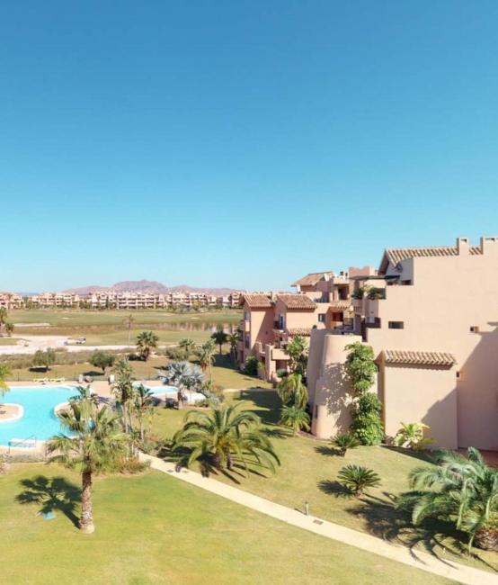 Mar Menor golf resort - Penthouse apartment with view over pool and golf Images_2
