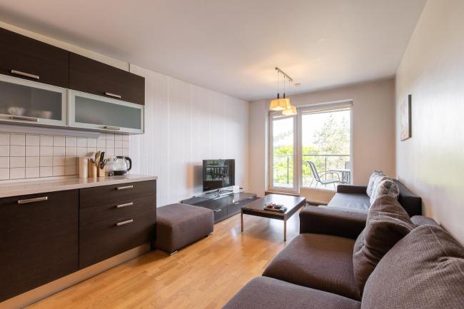 Pine view apartment with huge terrace in Palanga Images_2