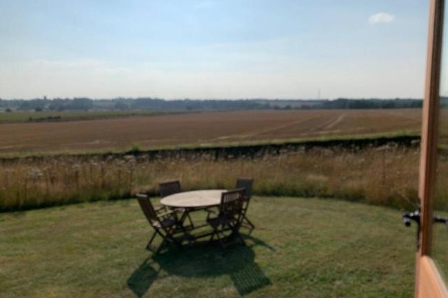 Idyllic Shepherds Hut, Bylaugh, in private wildflower meadow Images_3