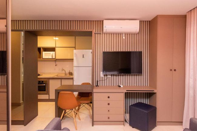 Flat no Setor Bueno - Edifício The Expression - Wi-fi - garagem - varanda - TH710 Images_4