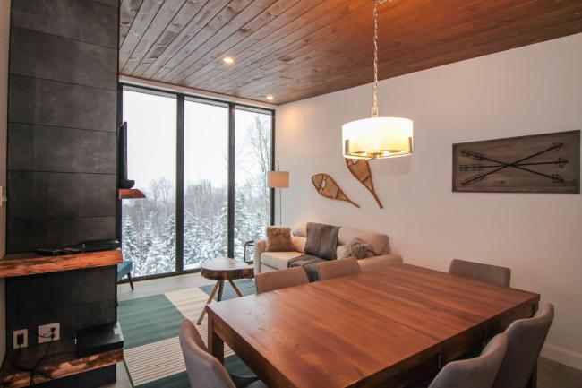 Modern breathtaking view chalet and spa - Métis Images_3