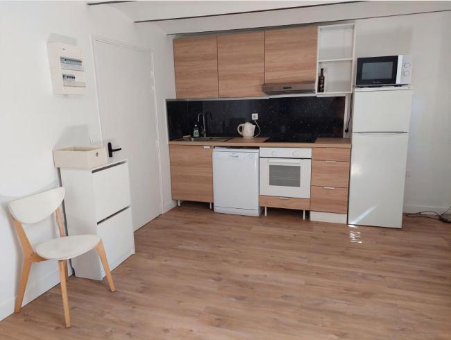 Studio 30m2 refait à neuf - Vue et accès jardin - 500m des plages et zone piétonne Images_4