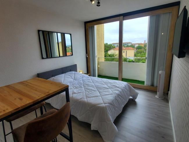 Studio avec balcon, vue sur jardins et cathédrale Images_2
