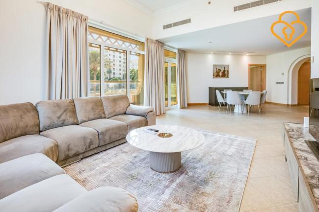 Keysplease Large 3 BR Beach Apt, Shoreline Palm Jumeirah Images_1