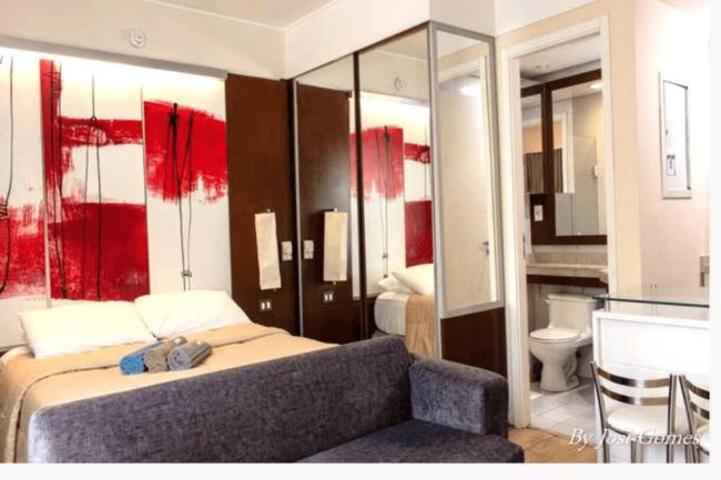 Flat em Moema na avenida Ibirapuera com cozinha, estacionamento, piscina e serviços Images_5