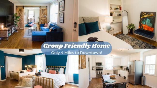 Only 4 Miles to Downtown - Group Friendly Home Images_5