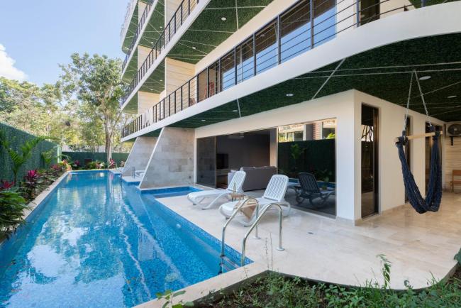 Luxury Apt/Aldea Zama/pool view 50mbps Internet Images_3