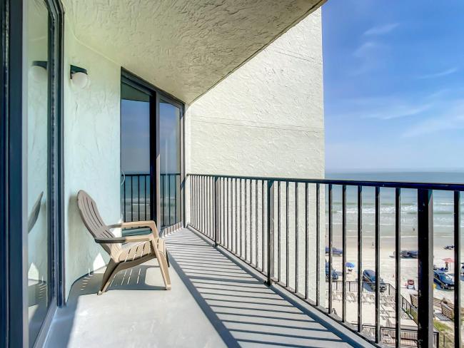 Ocean View with a beachfront pool at Ocean Trillium Condo ~ 603 Images_1