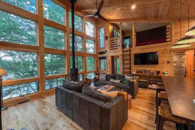 StoneWater, Brand New, Private Lakefront and Fire Images_4