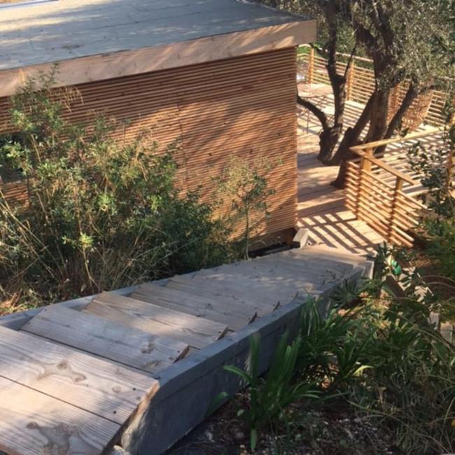 Vue Mer Cabane chic dans l'Olivier, Piscine Images_1