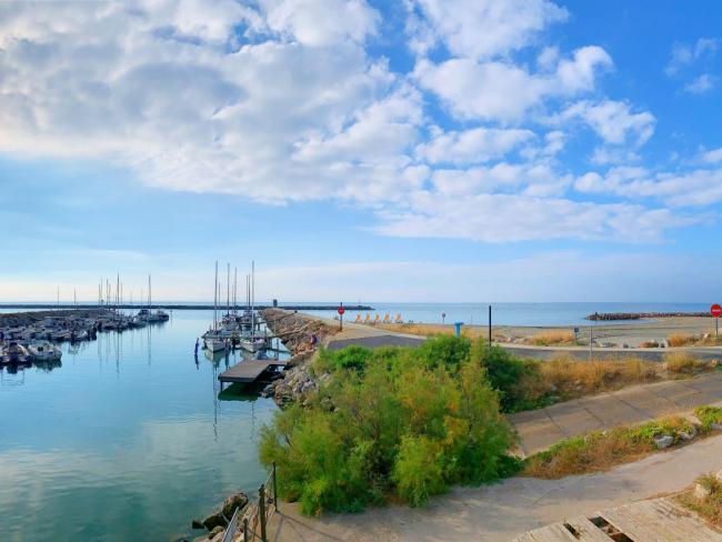 Lumineux T2 climatisé avec loggia, WiFi, vue canal et proche plage à Sète - FR-1-338-558 Images_2