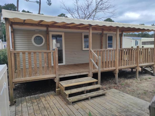 Confortable MH 3 ch, 1wc1 1SdE avec grande terrasse couverte Images_3