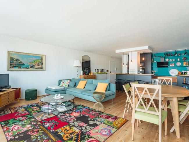 Appartement avec vue sur port et criée à Ciboure, balcon et parking - FR-1-4-688 Images