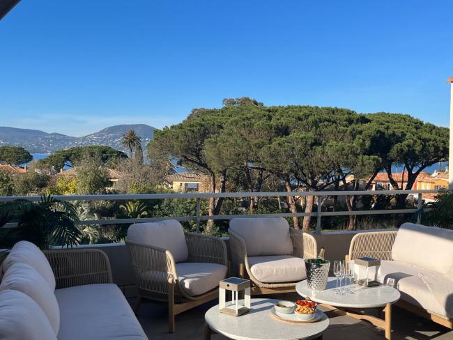 Terrasse VUE MER à Saint-Tropez - Appt 3 chambres Images_2