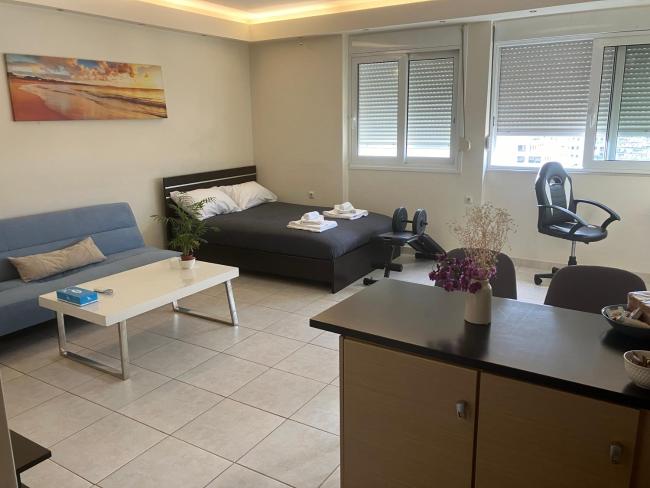 Acropolis view Athens studio apartment 7th floor Images_2