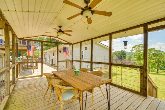 Tellico Plains Studio with Fire Pit, Deck and Views! Images_1