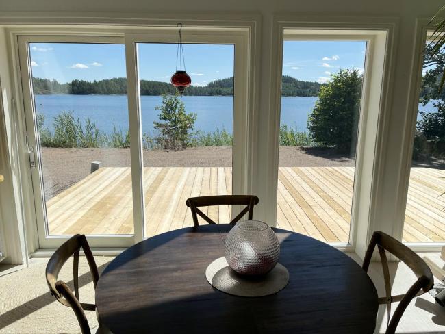 Newly built cottage located on lake plot next to Lake Flaten outside Virserum Images_5